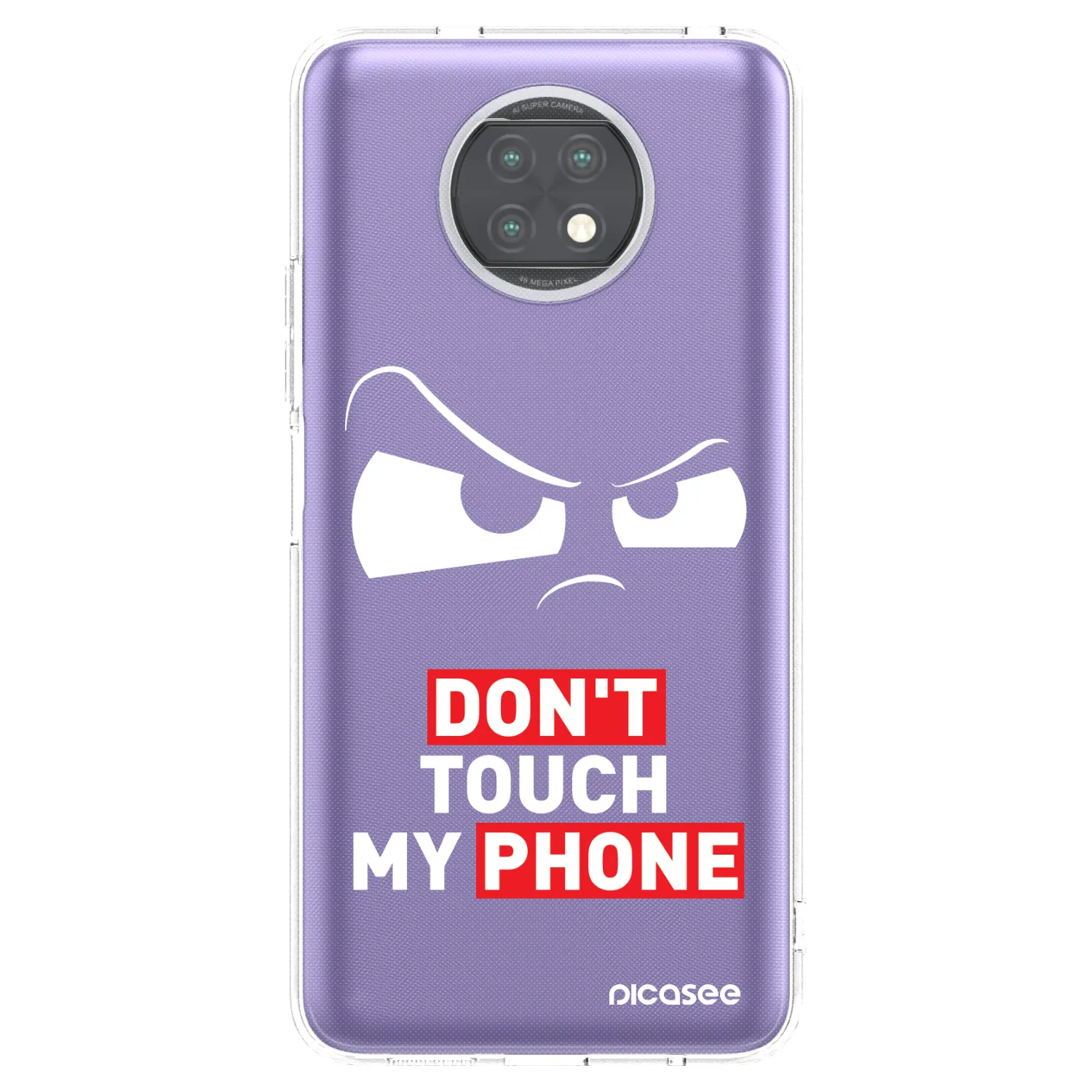 Picasee silikonowe przeźroczyste etui na Xiaomi Redmi Note 9T - Cloudy Eye - Transparent