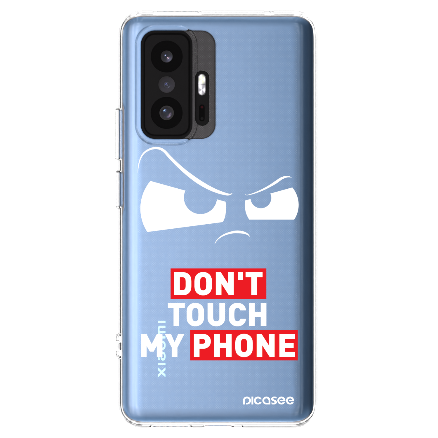 Picasee silikonowe przeźroczyste etui na Xiaomi 11T Pro - Cloudy Eye - Transparent
