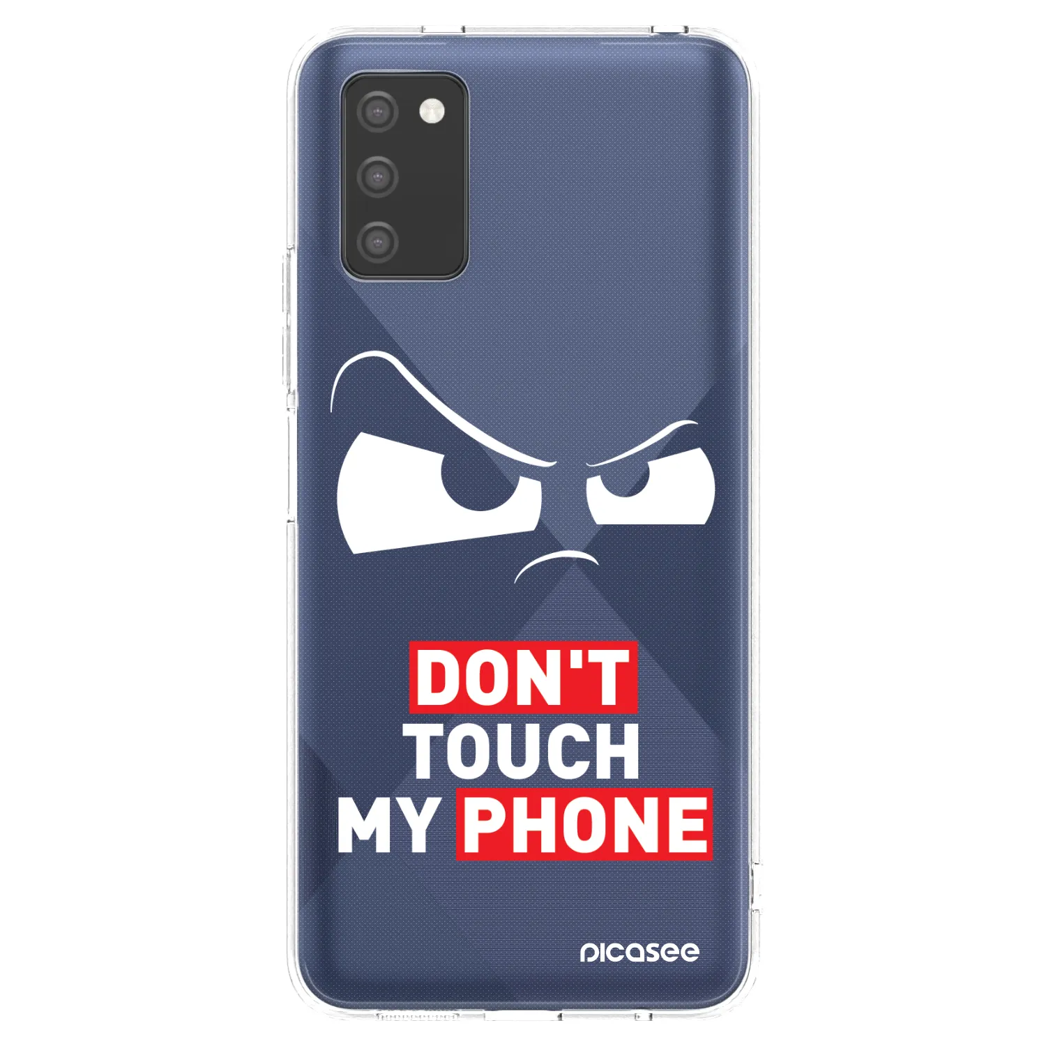 Picasee silikonowe przeźroczyste etui na Samsung Galaxy A03s A037G - Cloudy Eye - Transparent