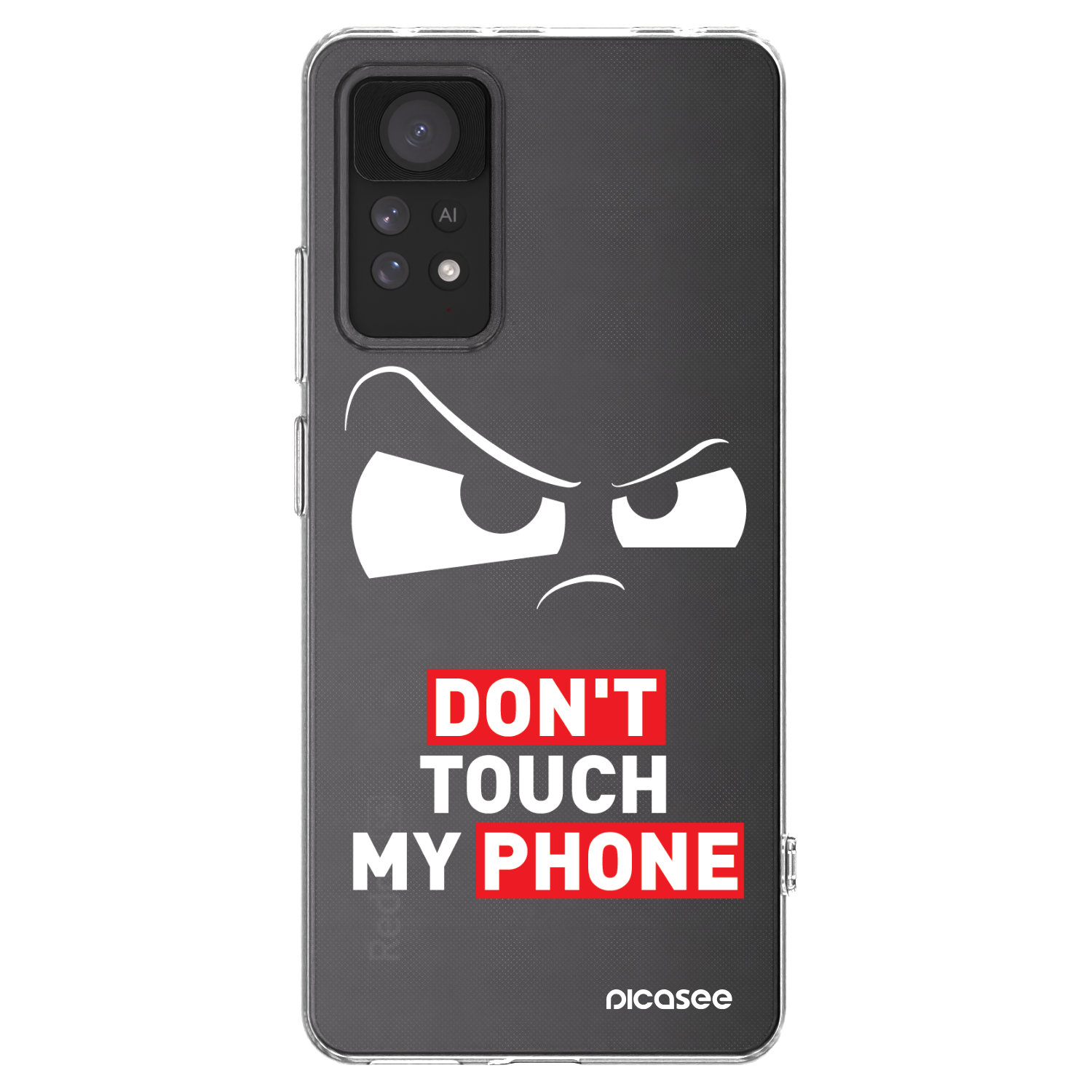 Picasee silikonowe przeźroczyste etui na Xiaomi Redmi Note 11 Pro - Cloudy Eye - Transparent