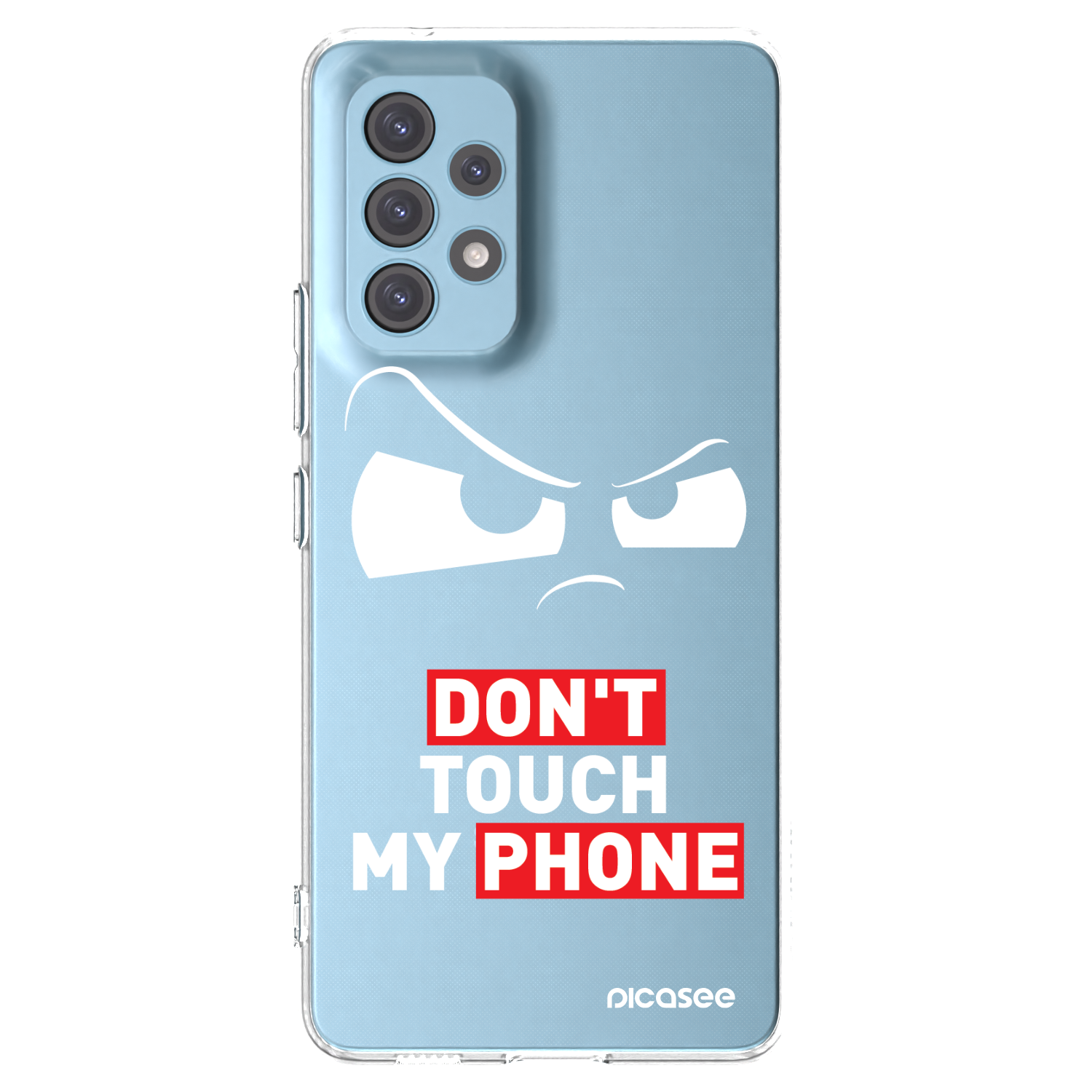 Picasee silikonowe przeźroczyste etui na Samsung Galaxy A53 5G A536 - Cloudy Eye - Transparent