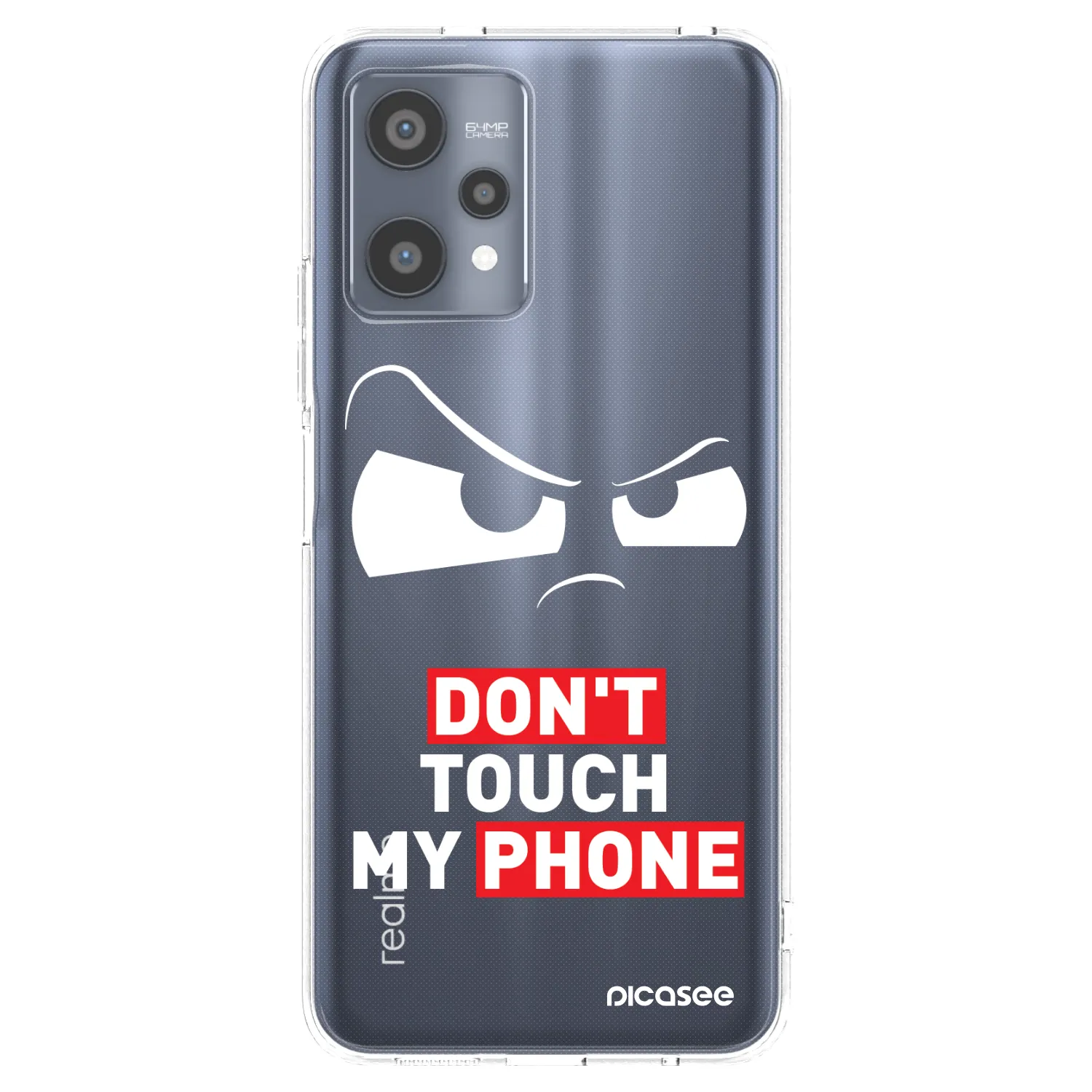 Picasee silikonowe przeźroczyste etui na Realme 9 Pro 5G - Cloudy Eye - Transparent