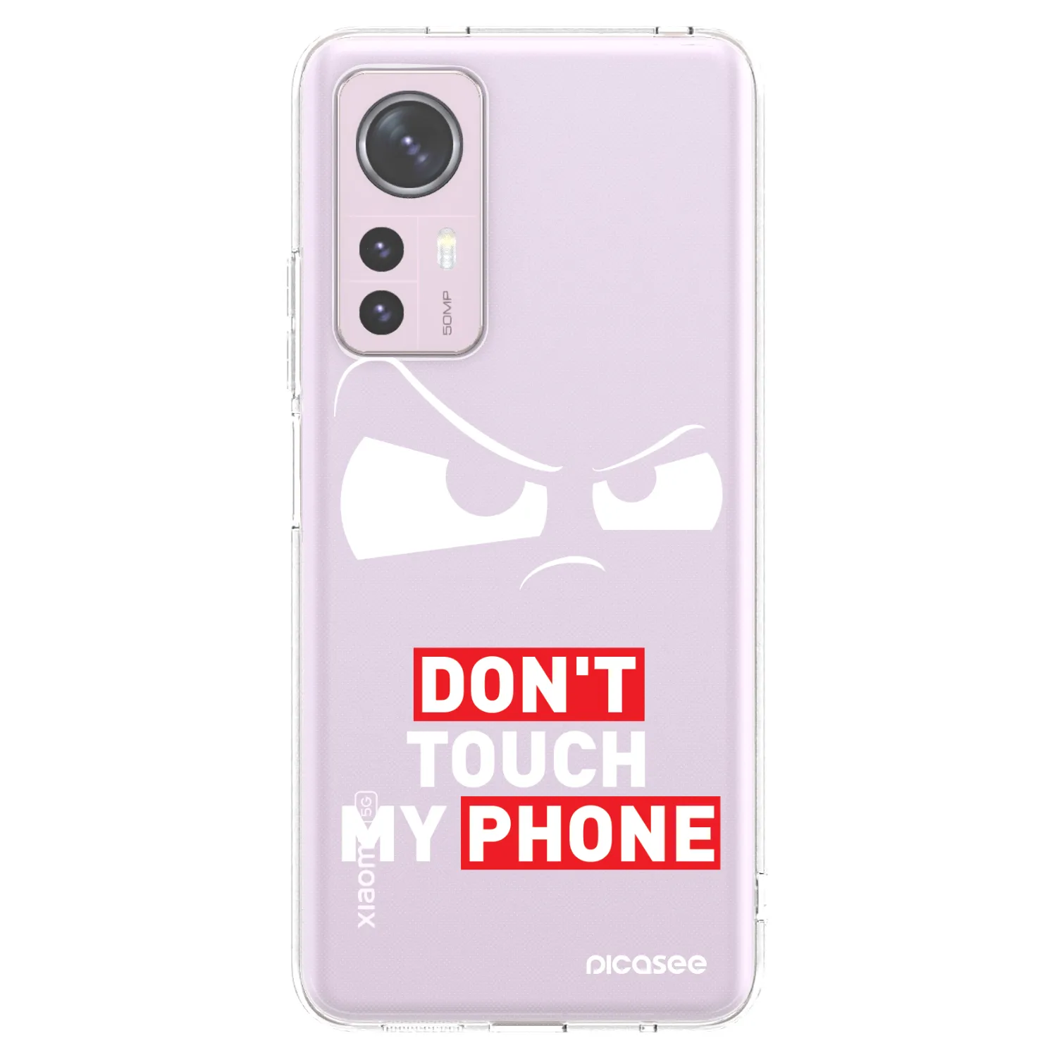 Picasee silikonowe przeźroczyste etui na Xiaomi 12 - Cloudy Eye - Transparent