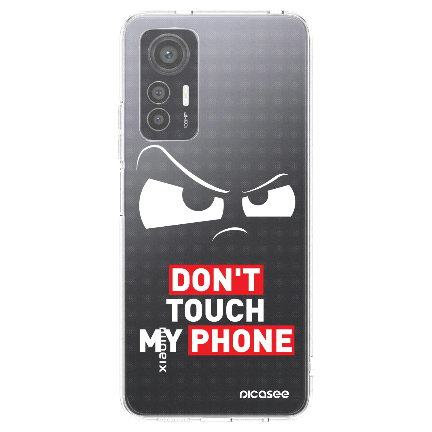 Picasee silikonowe przeźroczyste etui na Xiaomi 12 Lite - Cloudy Eye - Transparent