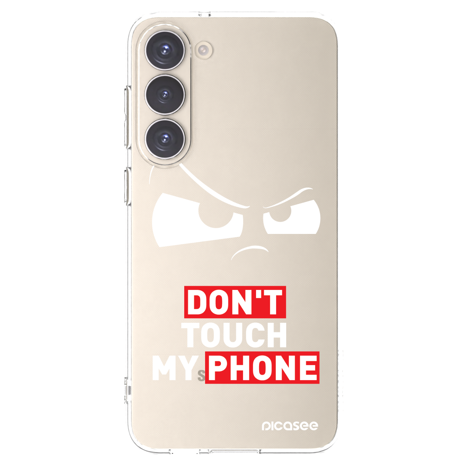 Picasee silikonowe przeźroczyste etui na Samsung Galaxy S23+ 5G - Cloudy Eye - Transparent