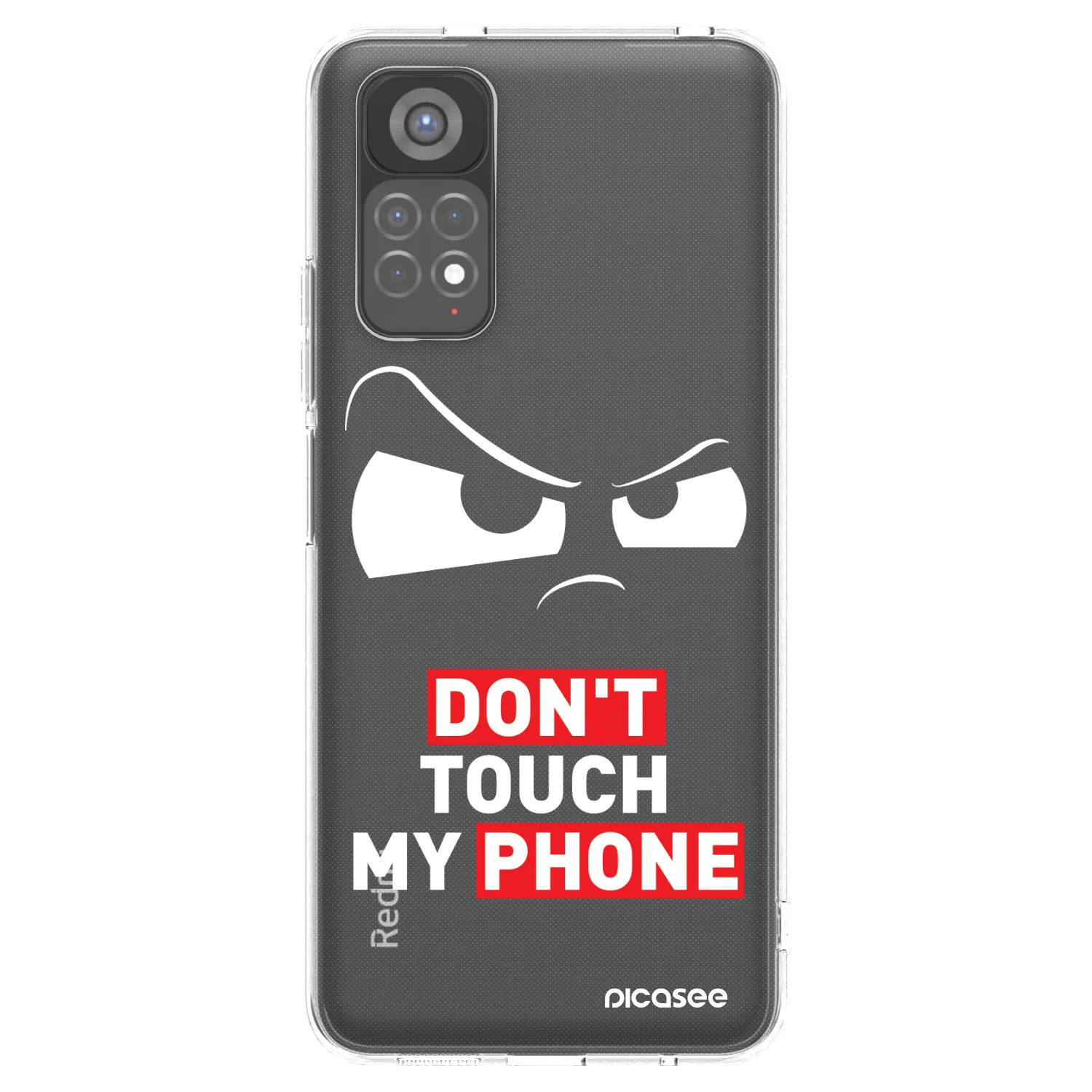 Picasee silikonowe przeźroczyste etui na Xiaomi Redmi Note 11S 5G - Cloudy Eye - Transparent