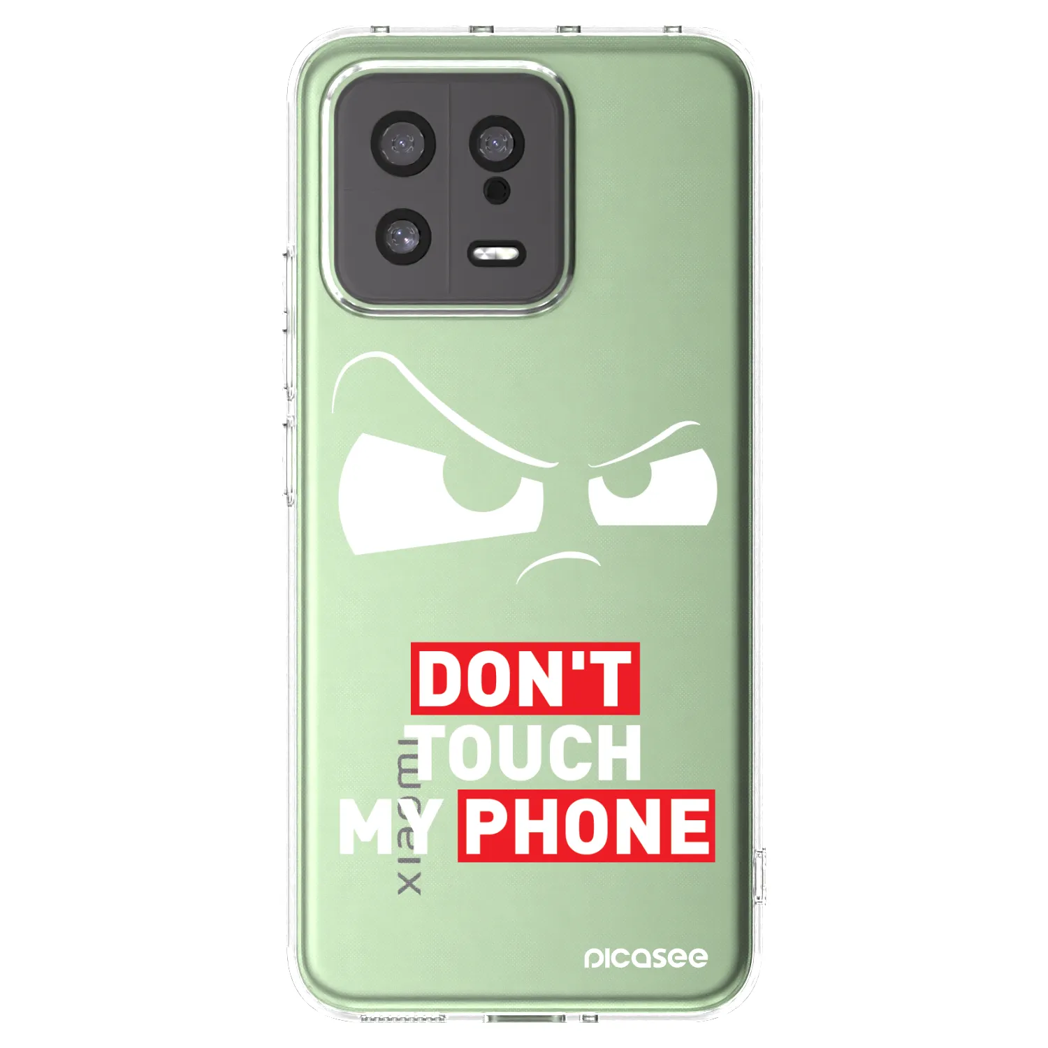 Picasee silikonowe przeźroczyste etui na Xiaomi 13 - Cloudy Eye - Transparent