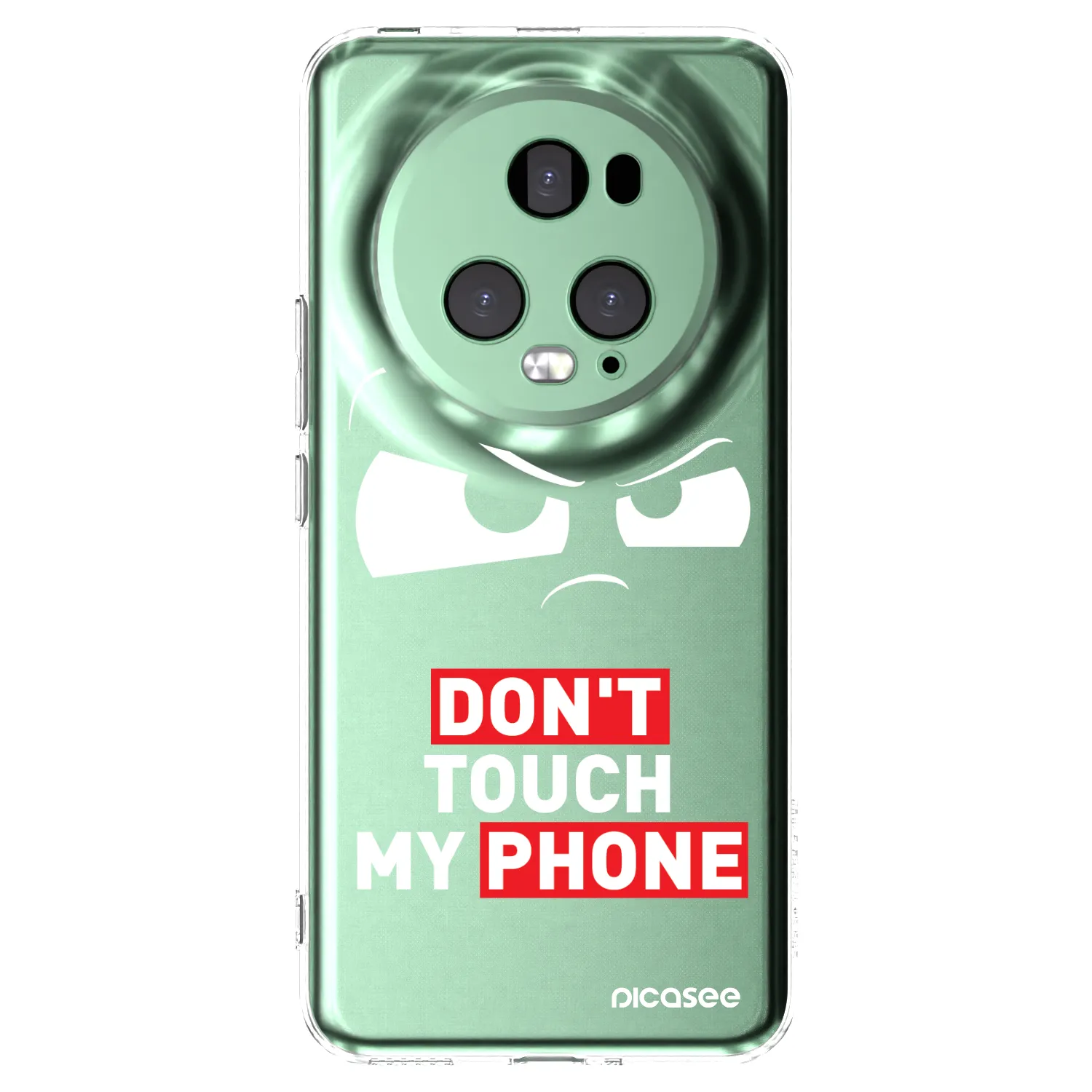 Picasee silikonowe przeźroczyste etui na Honor Magic5 Pro - Cloudy Eye - Transparent