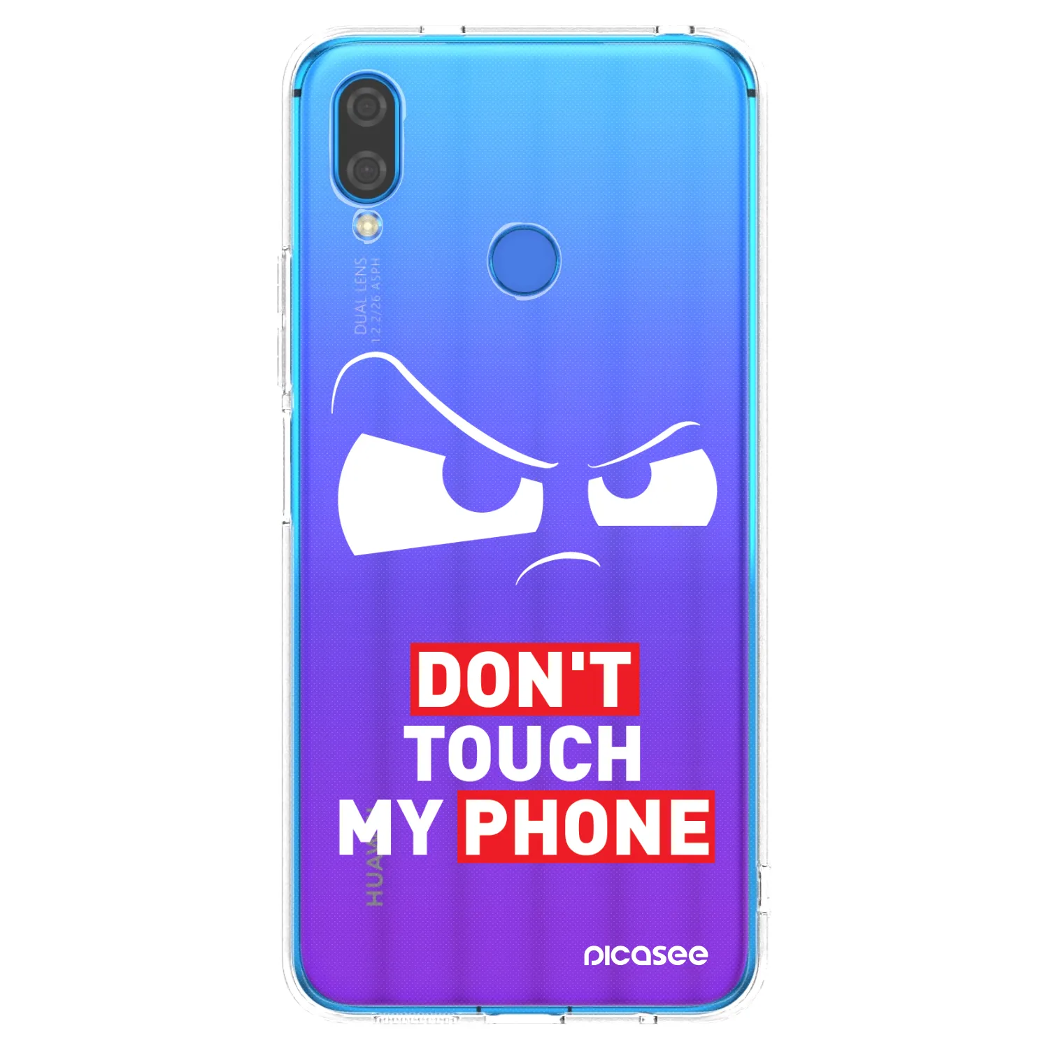 Picasee silikonowe przeźroczyste etui na Huawei Nova 3i - Cloudy Eye - Transparent