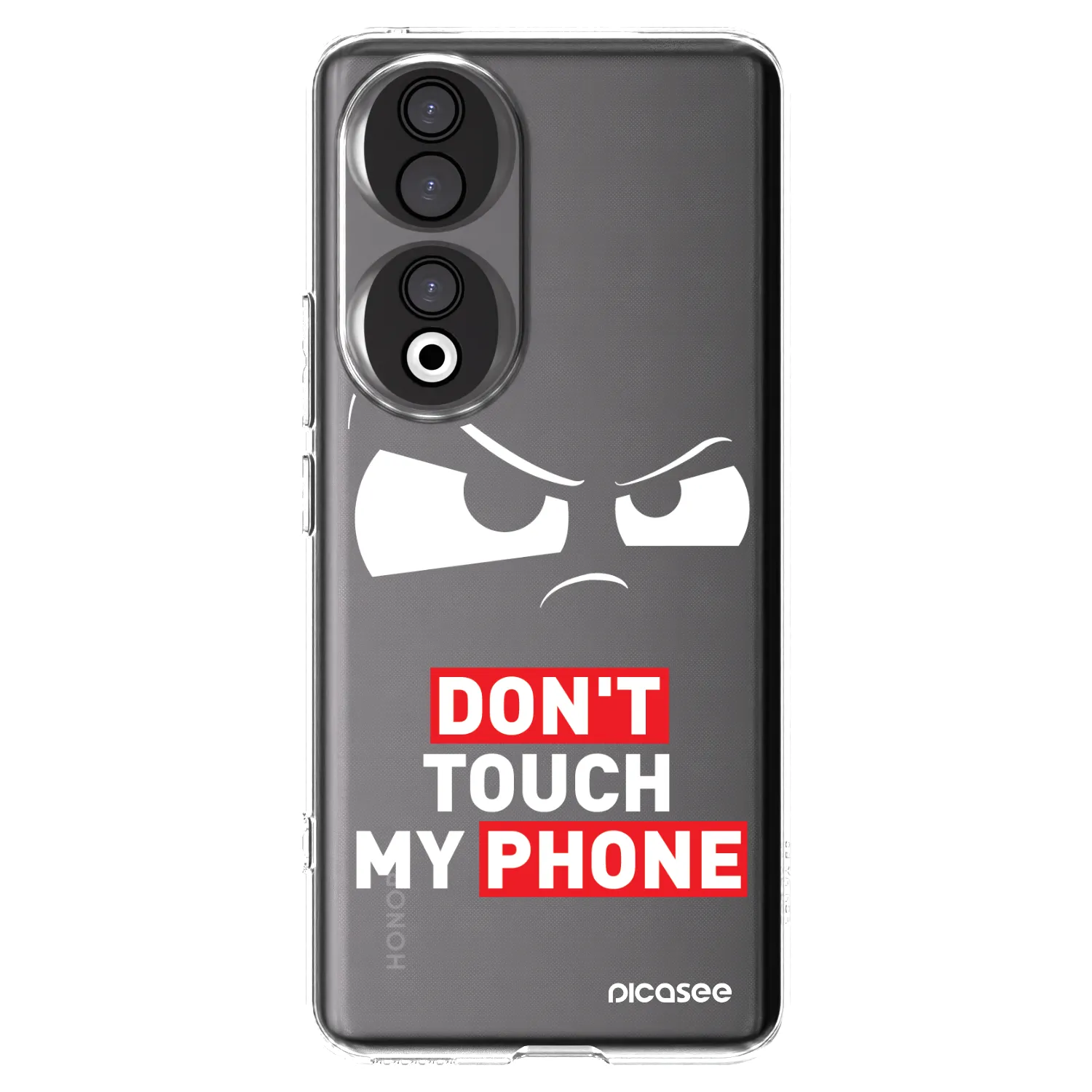 Picasee silikonowe przeźroczyste etui na Honor 90 5G - Cloudy Eye - Transparent