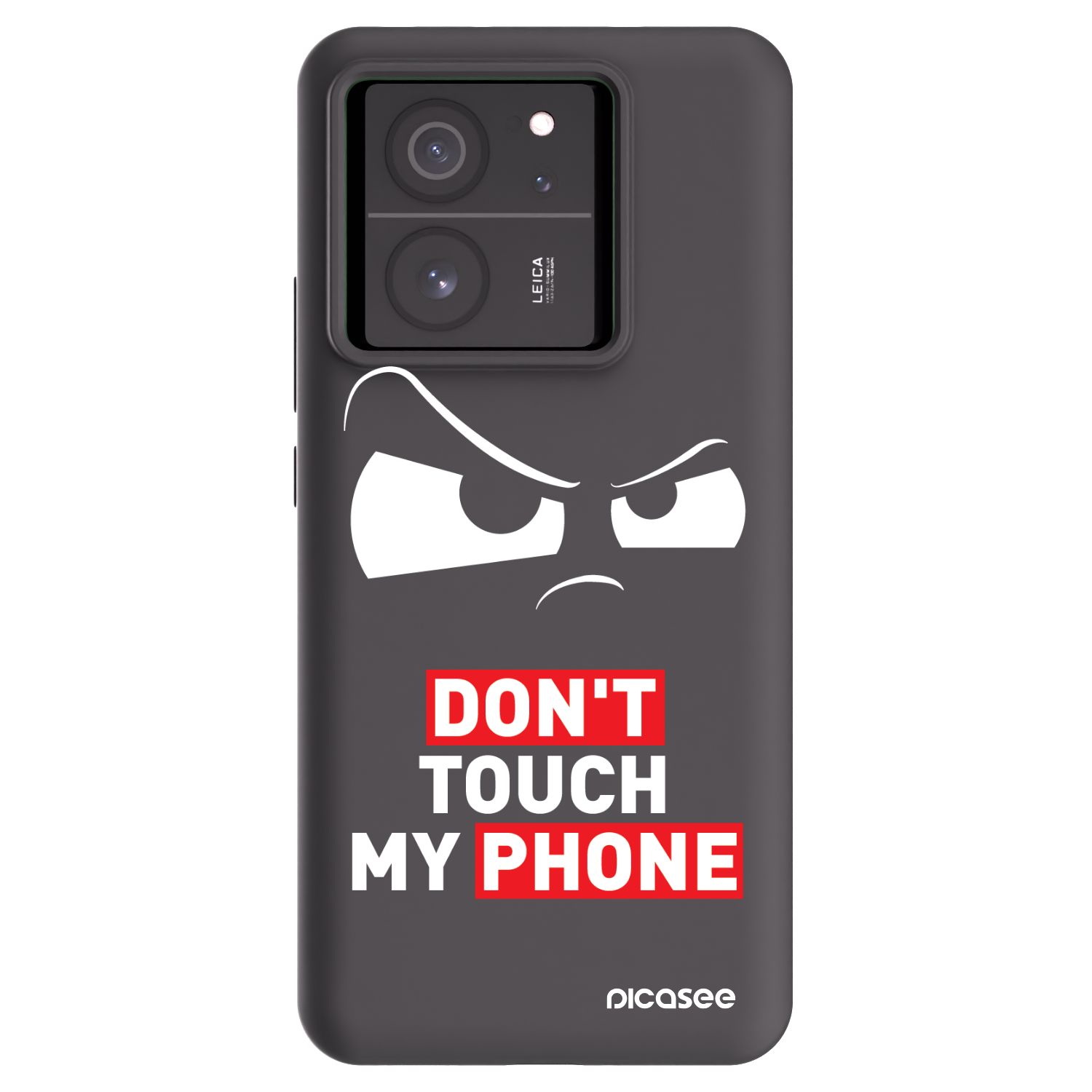 Picasee silikonowe czarne etui na Xiaomi 13T - Cloudy Eye - Transparent