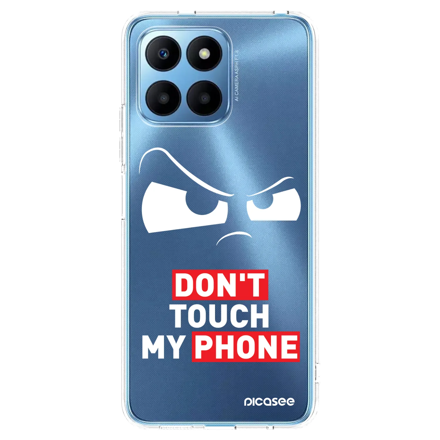 Picasee silikonowe przeźroczyste etui na Honor 70 Lite - Cloudy Eye - Transparent