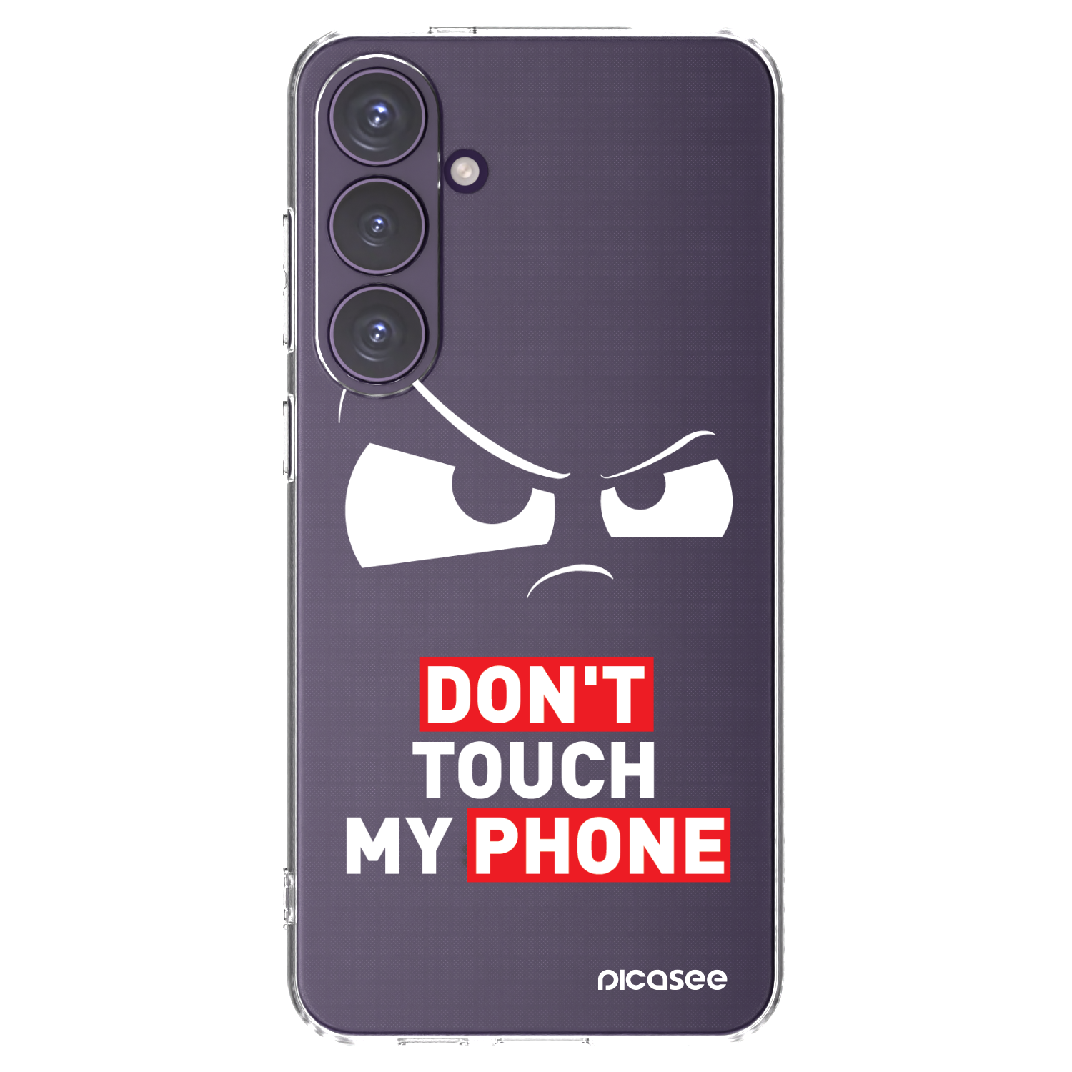 Picasee silikonowe przeźroczyste etui na Samsung Galaxy S24+ S926B 5G - Cloudy Eye - Transparent