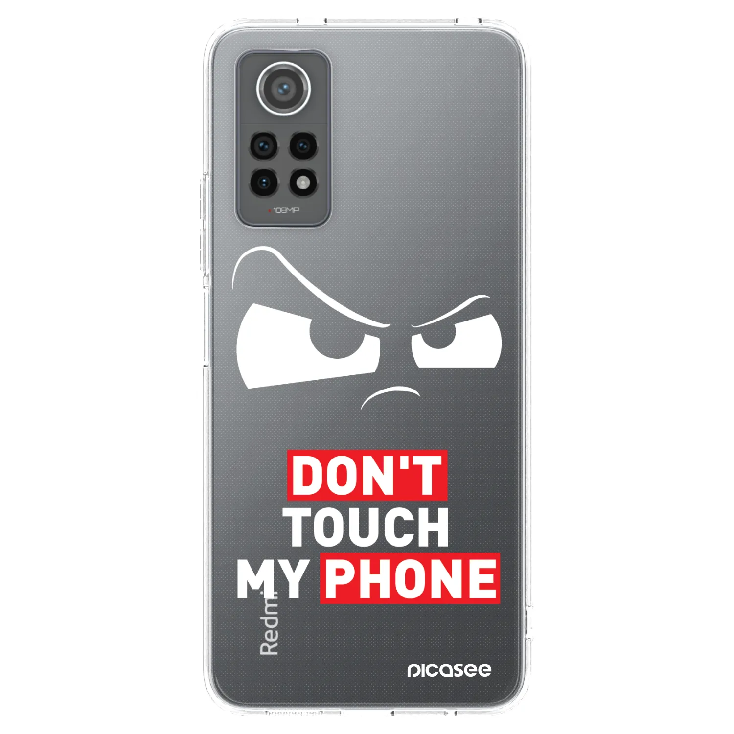 Picasee silikonowe przeźroczyste etui na Xiaomi Redmi Note 12 Pro 4G - Cloudy Eye - Transparent