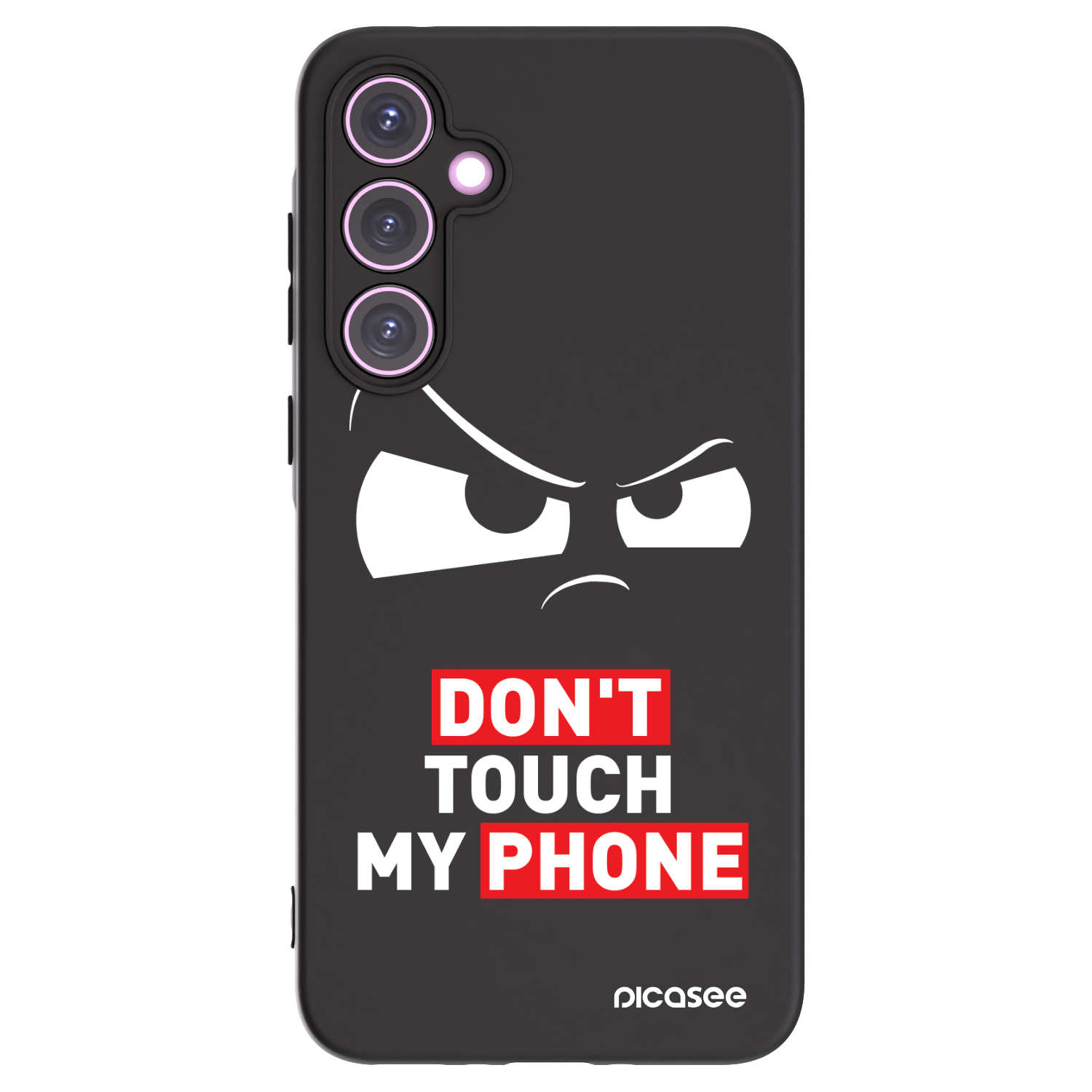 Picasee silikonowe czarne etui na Samsung Galaxy A35 5G A356B - Cloudy Eye - Transparent