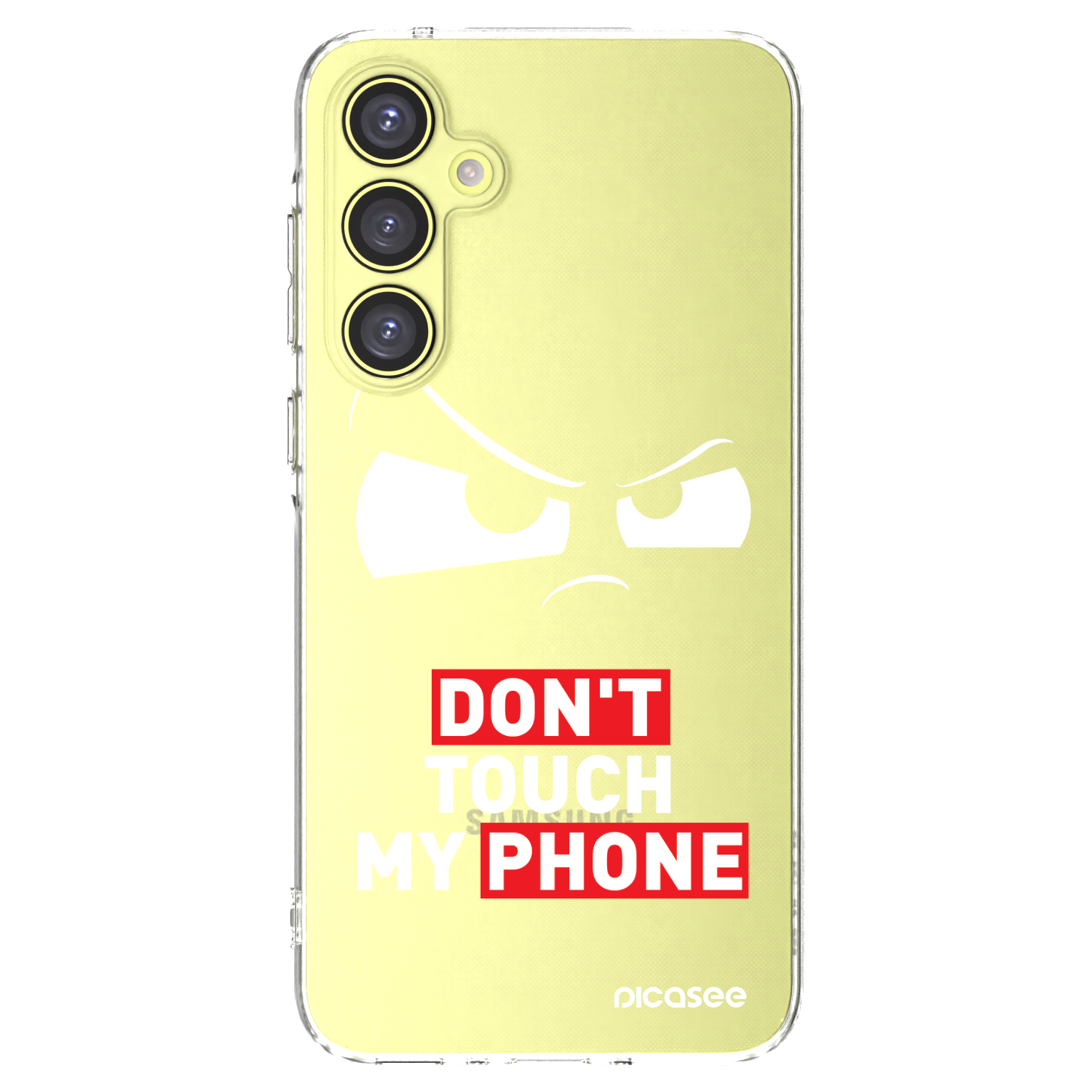 Picasee silikonowe przeźroczyste etui na Samsung Galaxy A35 5G A356B - Cloudy Eye - Transparent