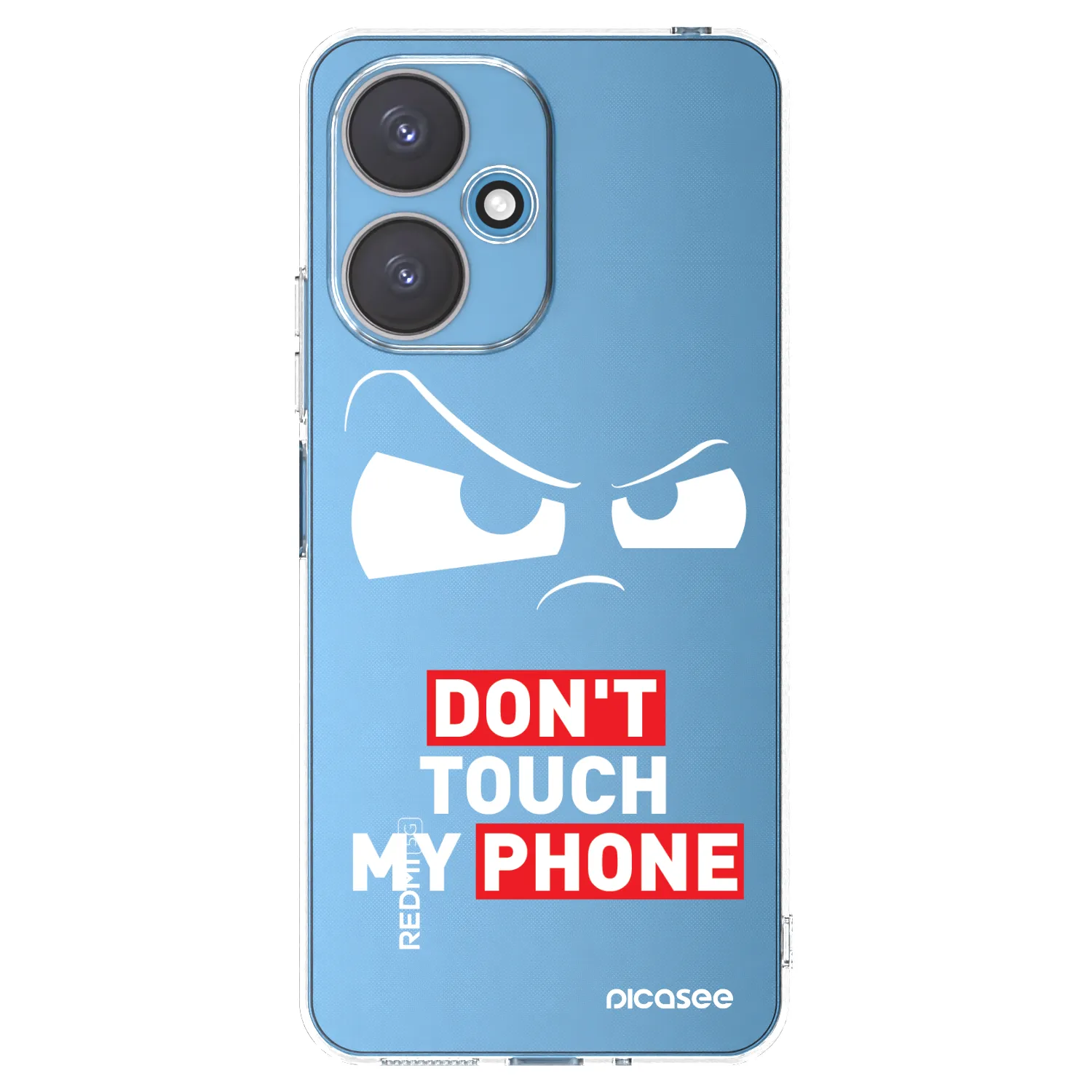 Picasee silikonowe przeźroczyste etui na Xiaomi Redmi 13C 5G - Cloudy Eye - Transparent
