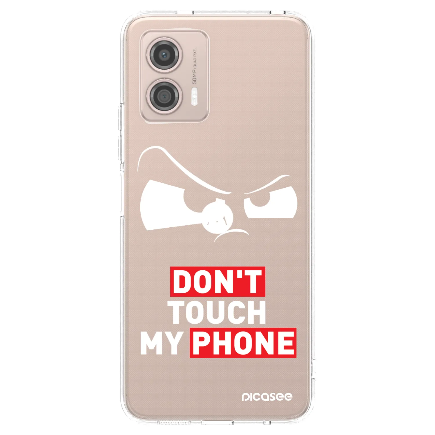 Picasee silikonowe przeźroczyste etui na Motorola Moto G53 5G - Cloudy Eye - Transparent