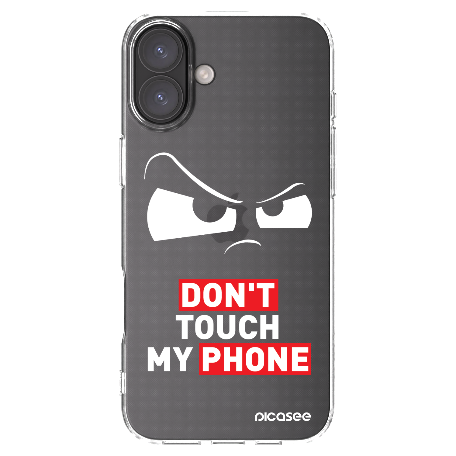 Picasee silikonowe przeźroczyste etui na Apple iPhone 16 Plus - Cloudy Eye - Transparent