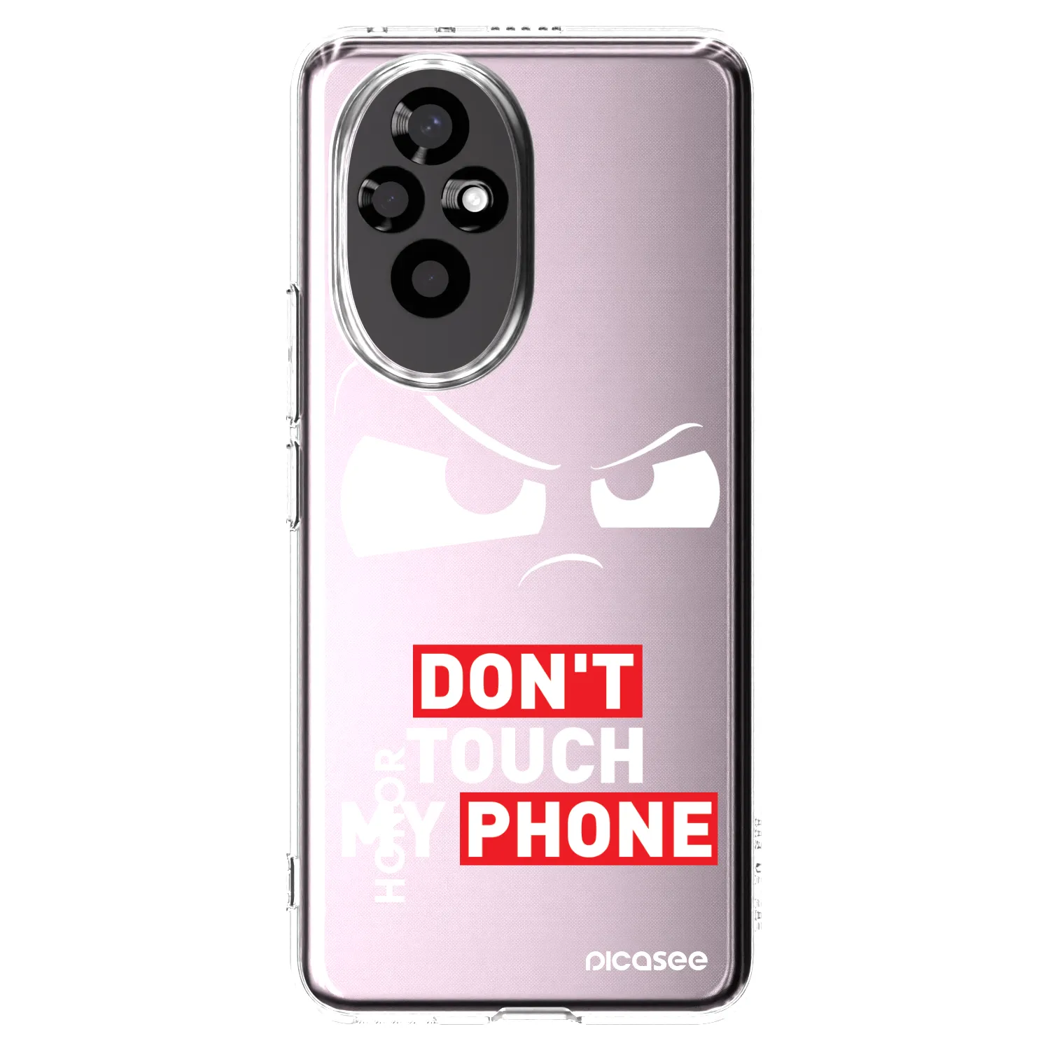 Picasee silikonowe przeźroczyste etui na Honor 200 5G - Cloudy Eye - Transparent