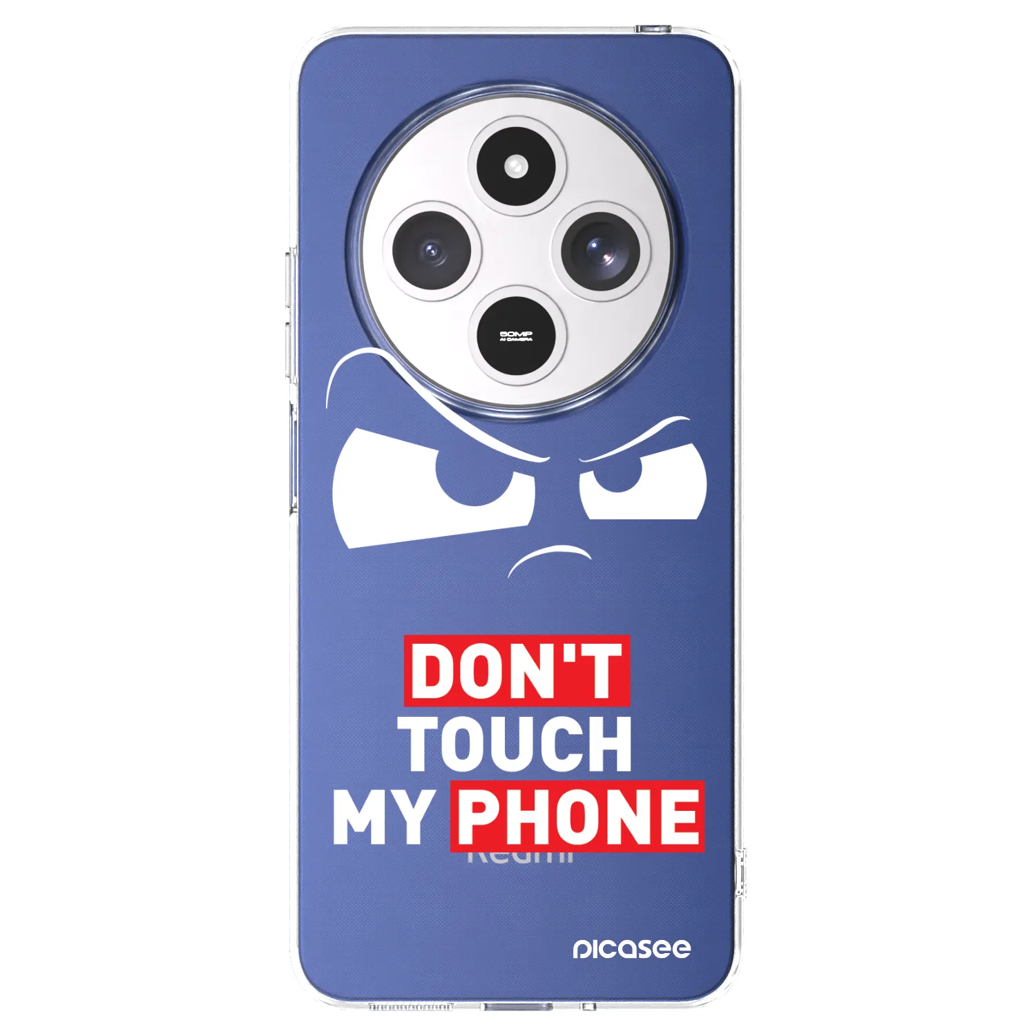 Picasee silikonowe przeźroczyste etui na Xiaomi Redmi 14C - Cloudy Eye - Transparent