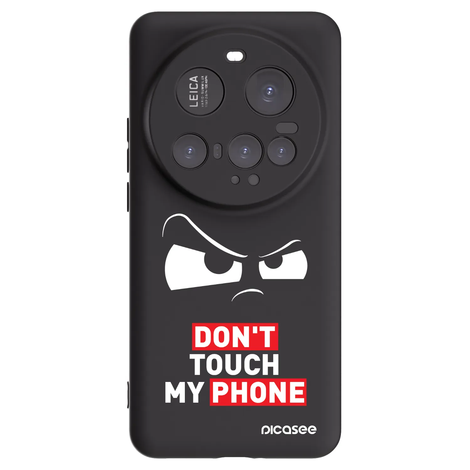 Picasee silikonowe czarne etui na Xiaomi 15 Ultra - Cloudy Eye - Transparent