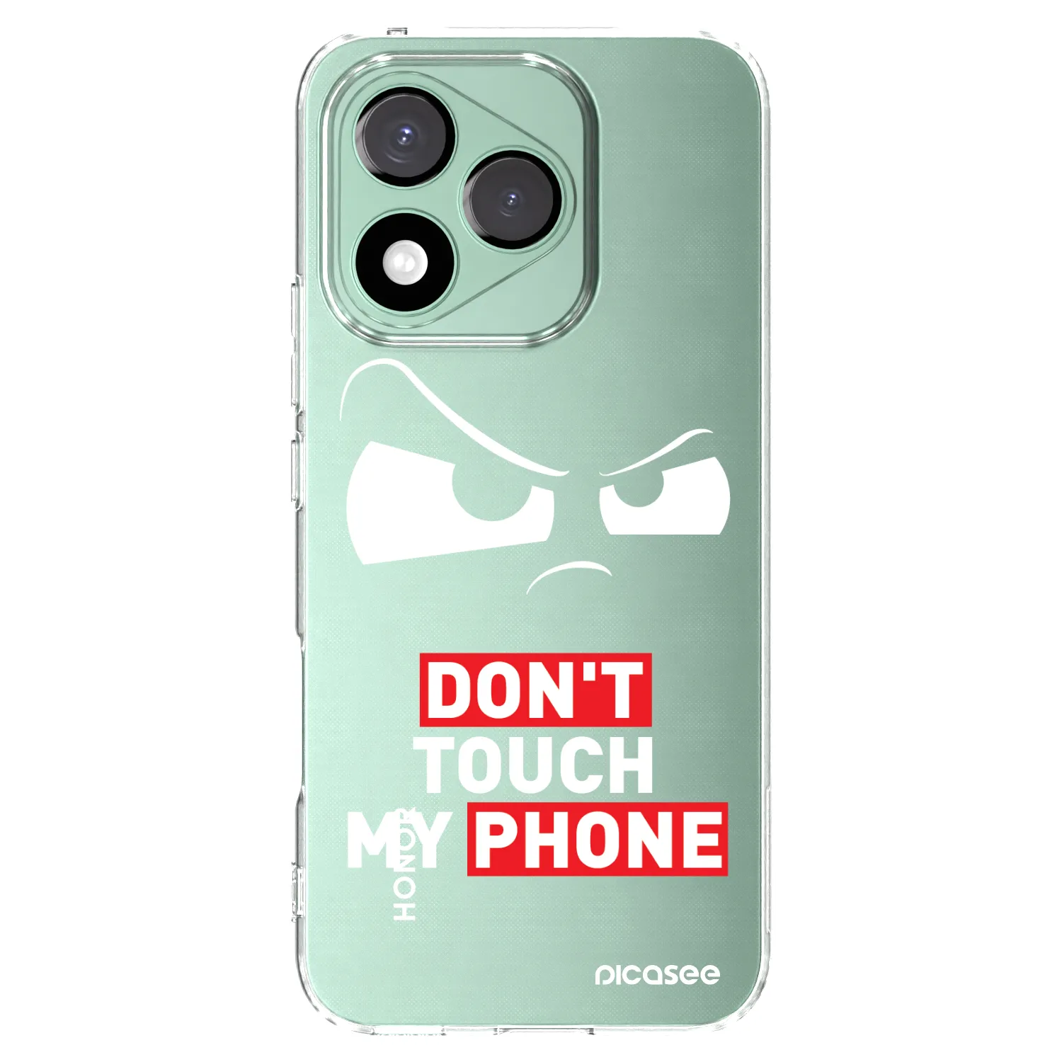 Picasee silikonowe przeźroczyste etui na Honor 400 Lite 5G - Cloudy Eye - Transparent
