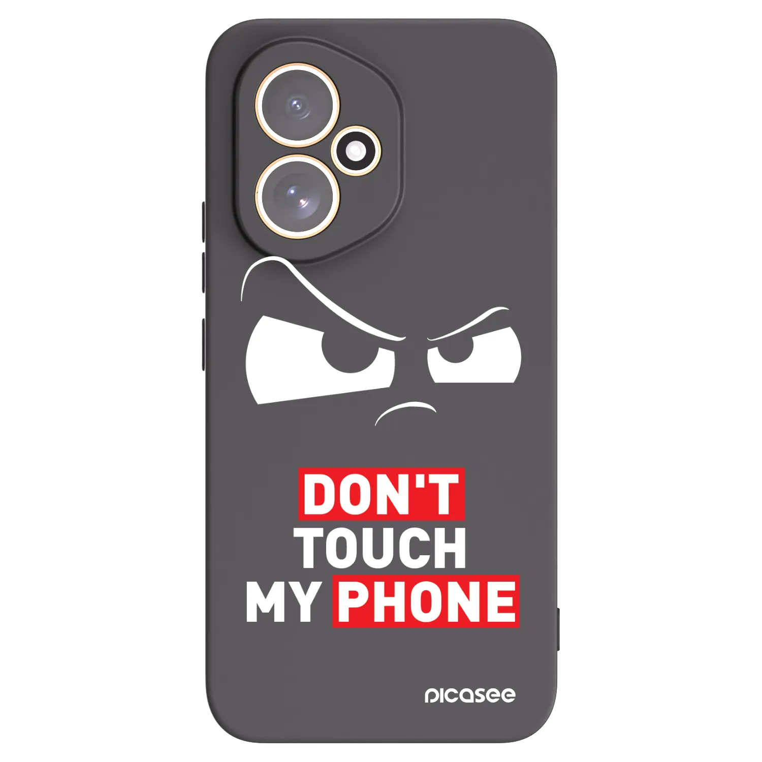 Picasee silikonowe czarne etui na Honor 400 5G - Cloudy Eye - Transparent