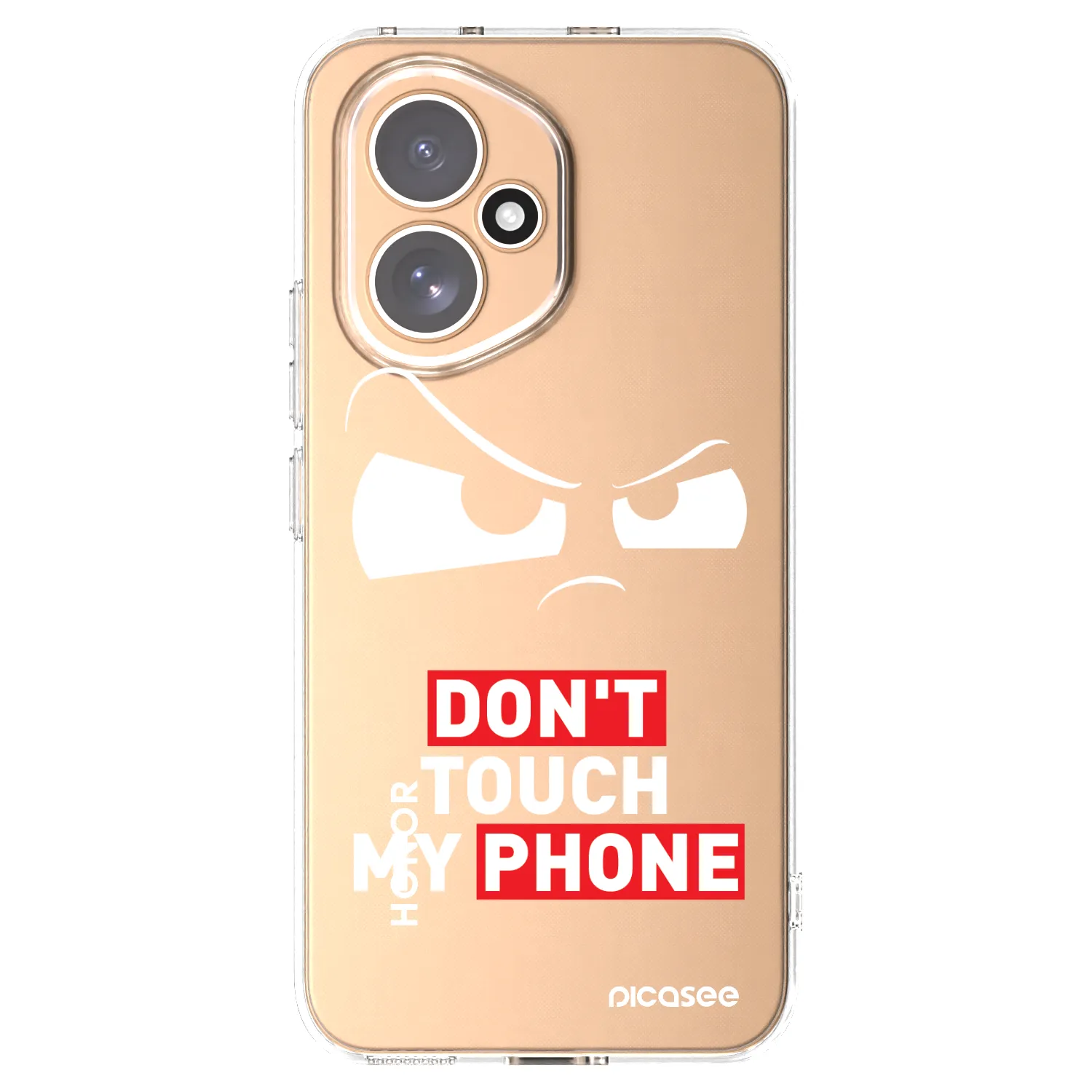 Picasee silikonowe przeźroczyste etui na Honor 400 5G - Cloudy Eye - Transparent