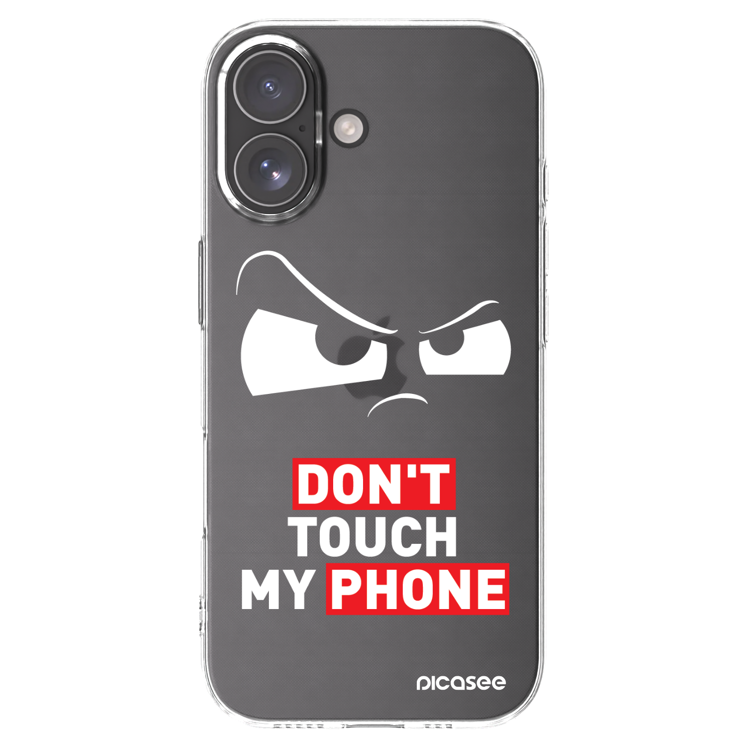 Picasee silikonowe przeźroczyste etui na Apple iPhone 17 - Cloudy Eye - Transparent