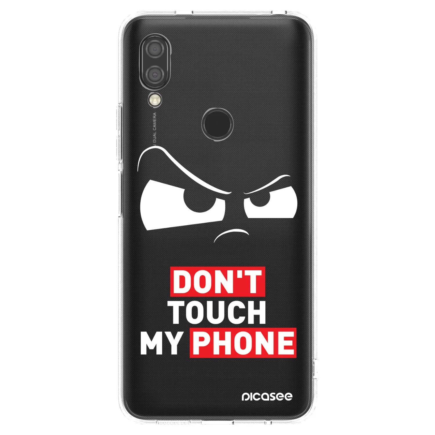 Picasee silikonowe przeźroczyste etui na Xiaomi Redmi 7 - Cloudy Eye - Transparent