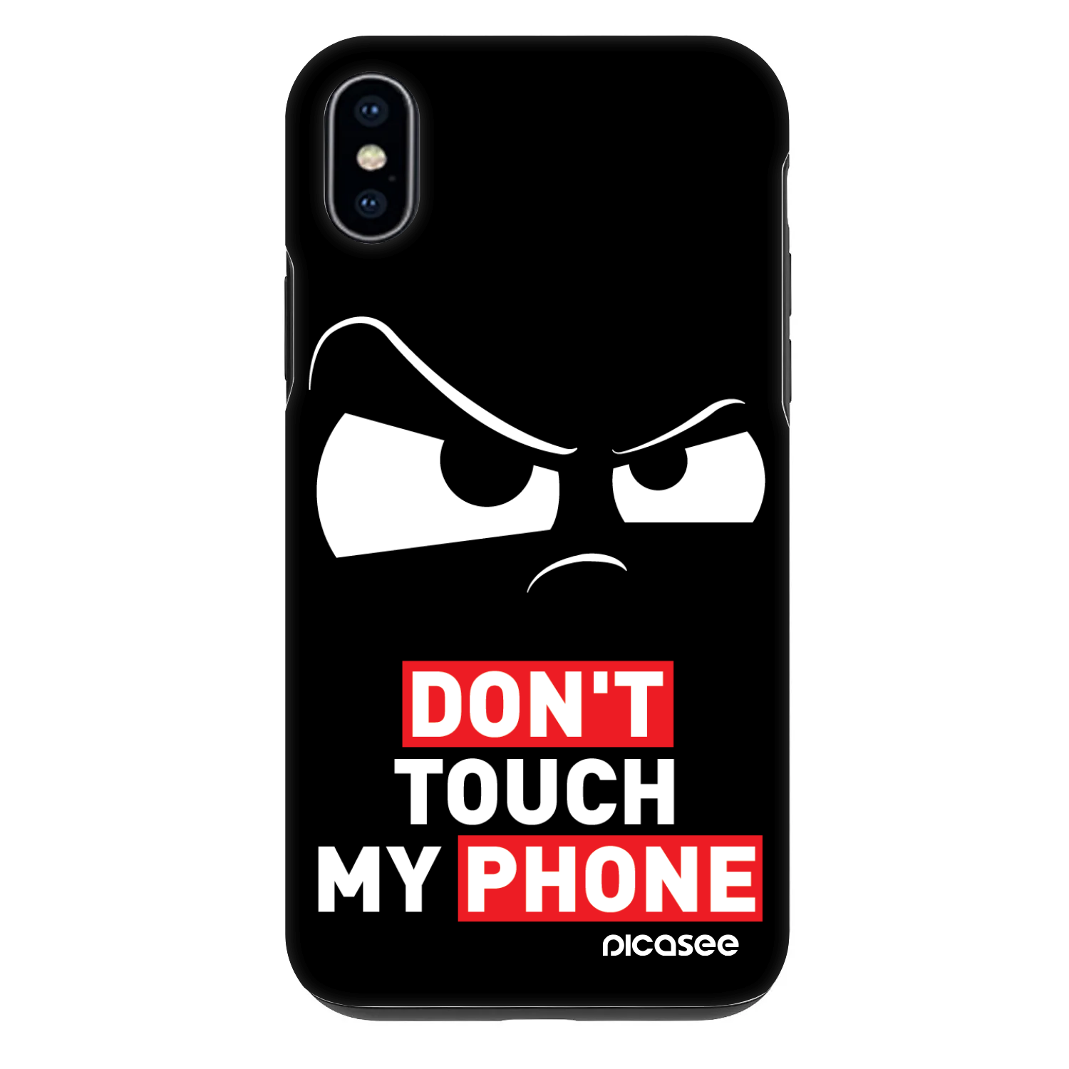 Picasee Fashion Case na Apple iPhone XS Max - Cloudy Eye - Transparent