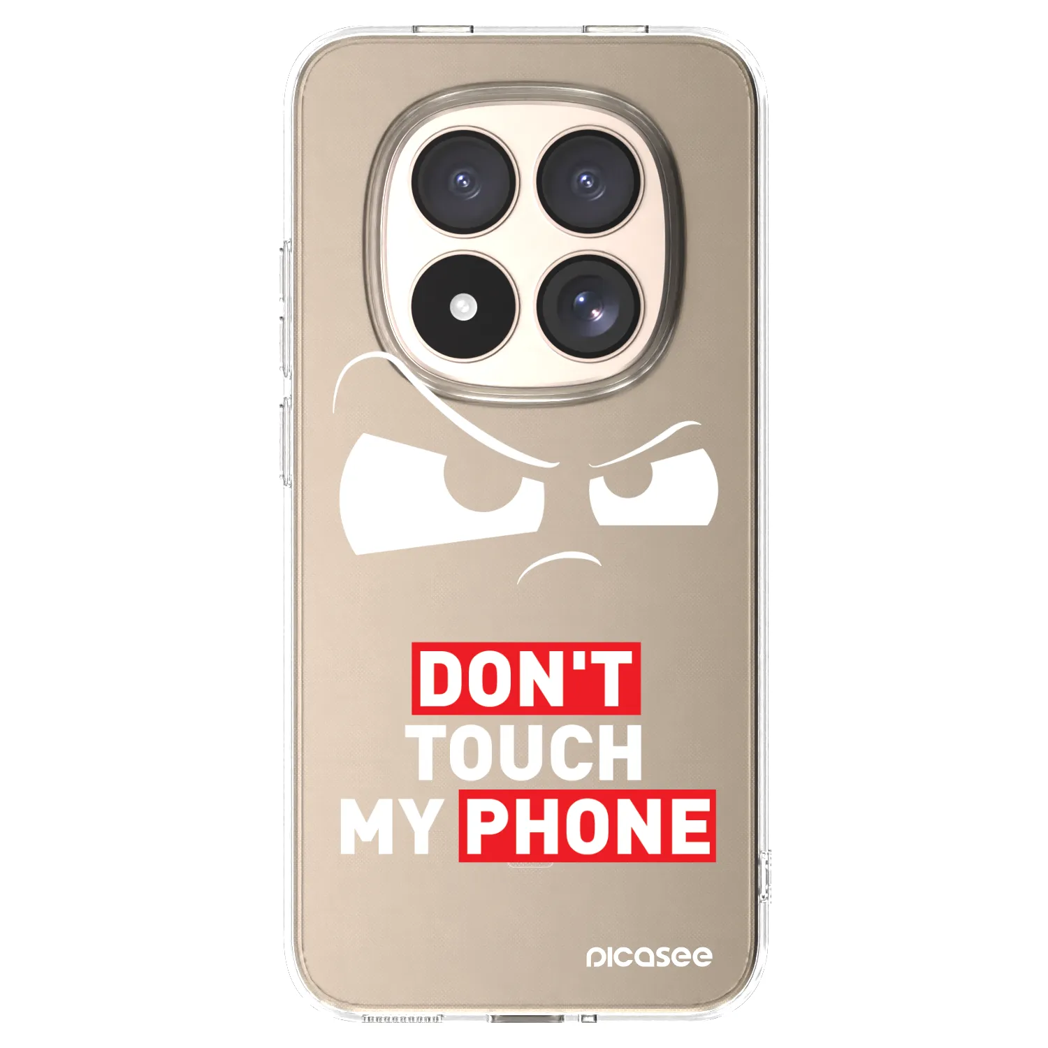 Picasee silikonowe przeźroczyste etui na Xiaomi Redmi Note 15 Pro 4G - Cloudy Eye - Transparent