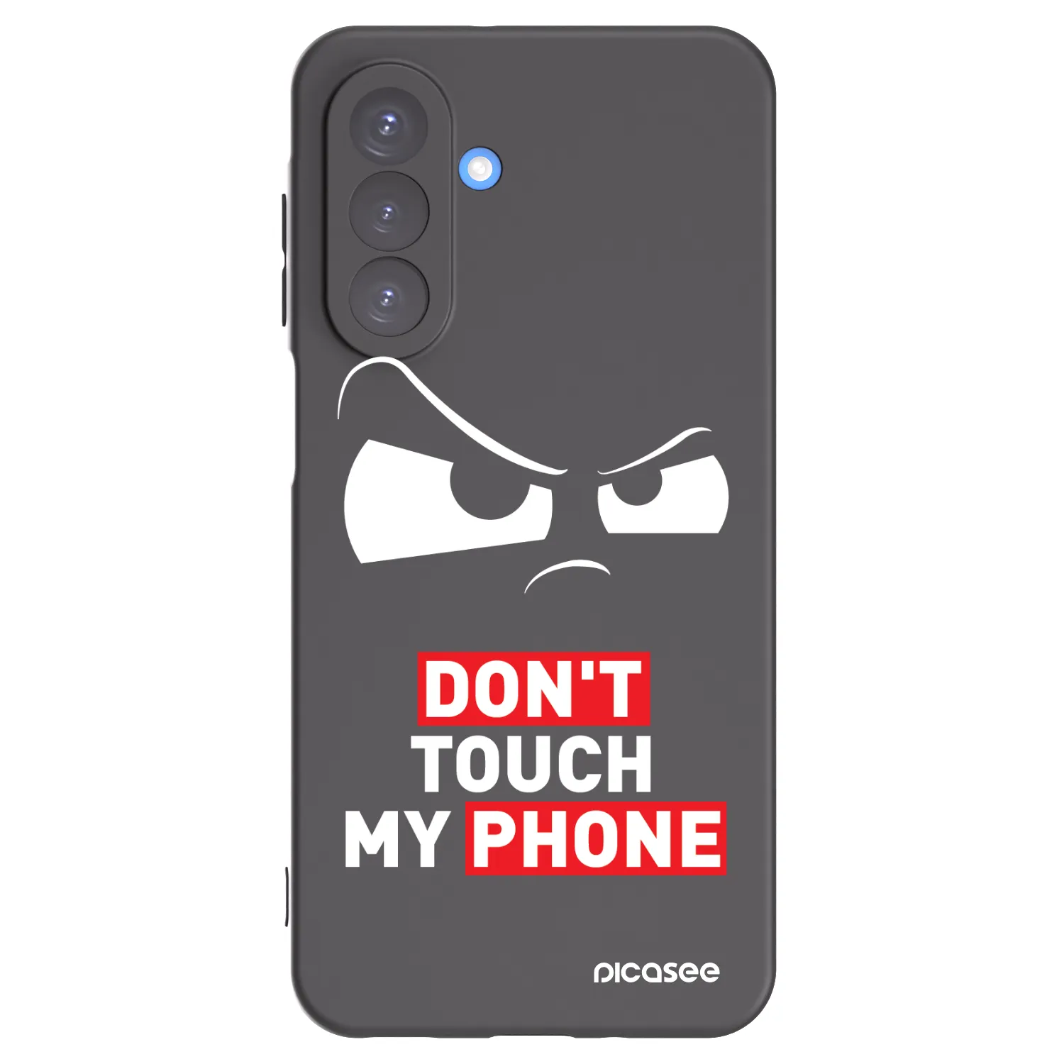 Picasee silikonowe czarne etui na Samsung Galaxy A17 5G - Cloudy Eye - Transparent