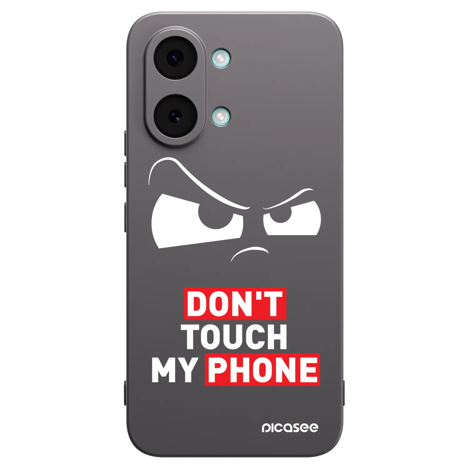 Picasee silikonowe czarne etui na Xiaomi Poco X8 Pro Max - Cloudy Eye - Transparent