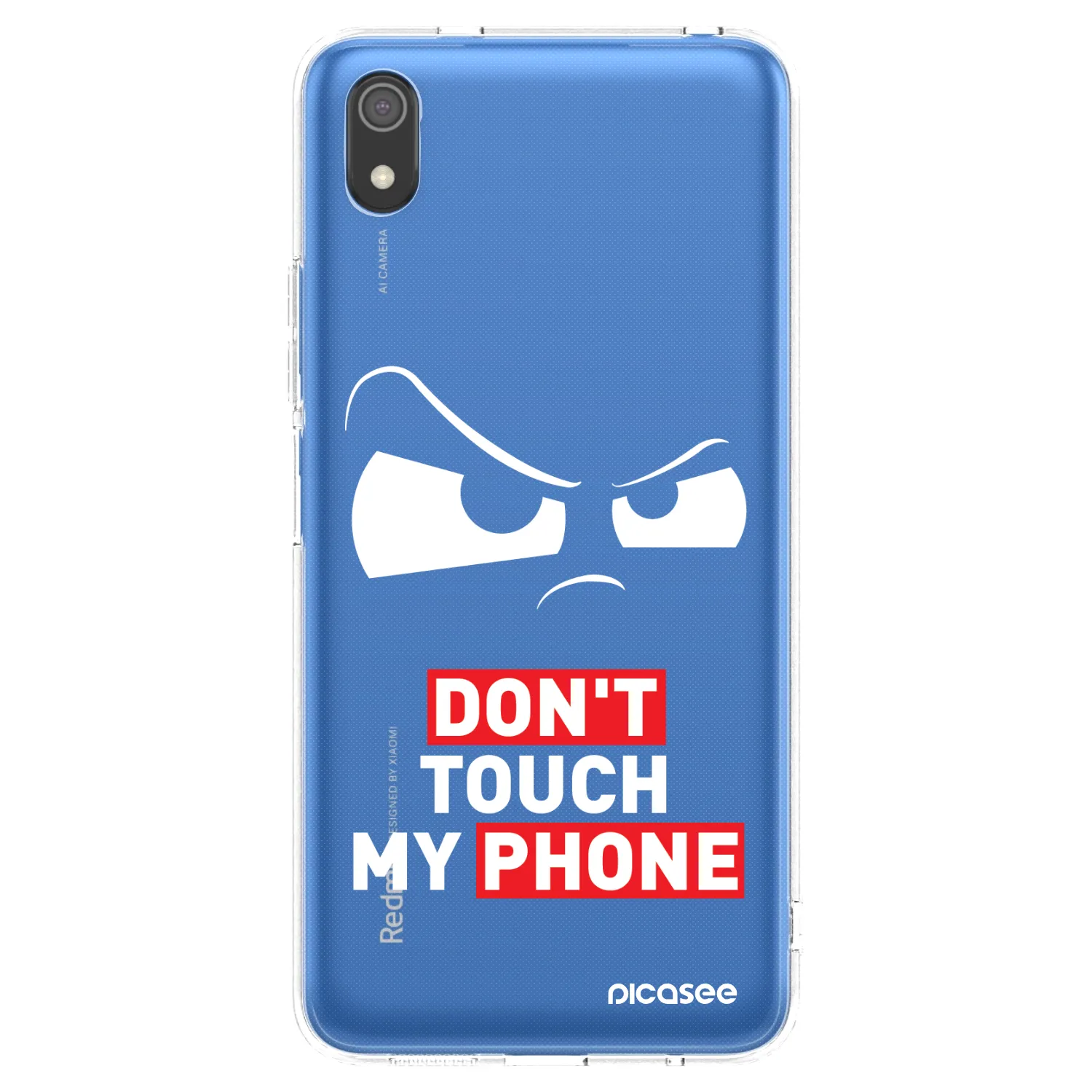 Picasee silikonowe przeźroczyste etui na Xiaomi Redmi 7A - Cloudy Eye - Transparent