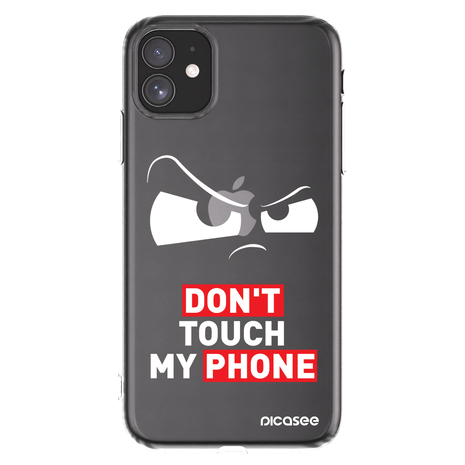 Picasee silikonowe przeźroczyste etui na Apple iPhone 11 - Cloudy Eye - Transparent