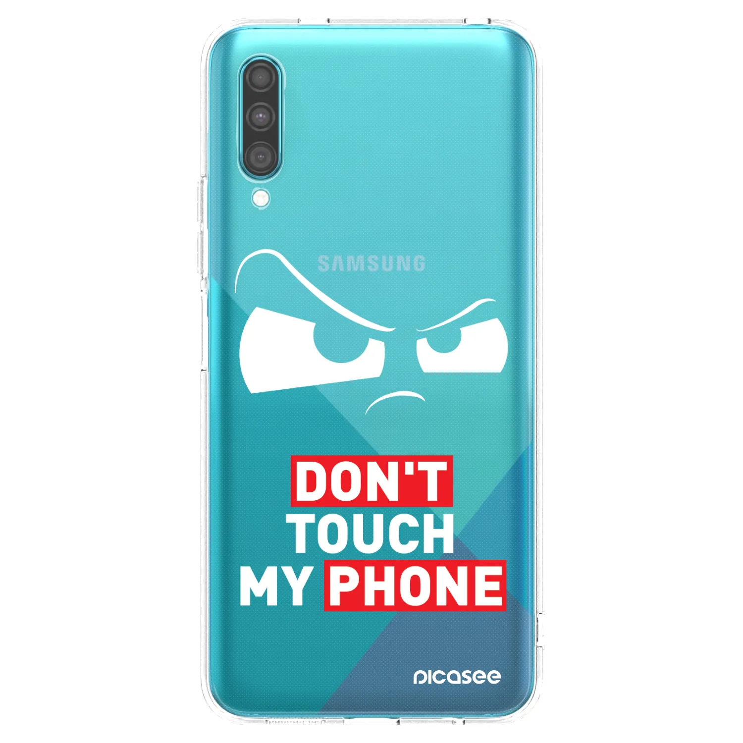 Picasee silikonowe przeźroczyste etui na Samsung Galaxy A30s A307F - Cloudy Eye - Transparent