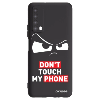 Picasee silikonowe czarne etui na Huawei P Smart 2021 - Cloudy Eye - Transparent