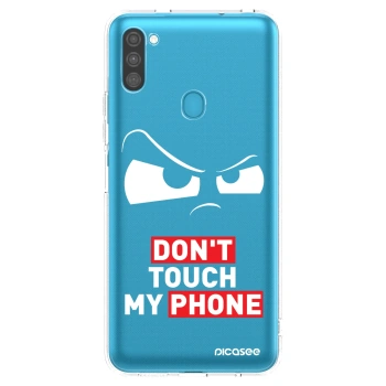 Picasee silikonowe przeźroczyste etui na Samsung Galaxy M11 - Cloudy Eye - Transparent