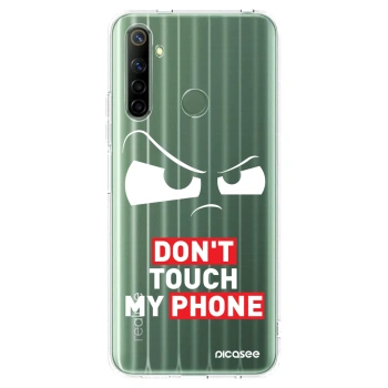 Picasee silikonowe przeźroczyste etui na Realme 6i - Cloudy Eye - Transparent