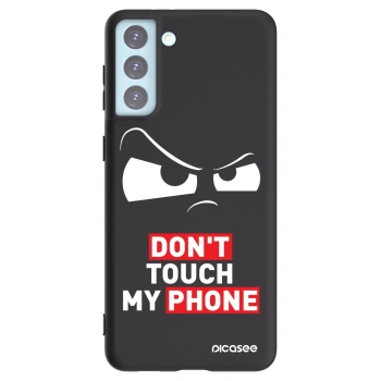 Picasee silikonowe czarne etui na Samsung Galaxy S21+ 5G G996F - Cloudy Eye - Transparent