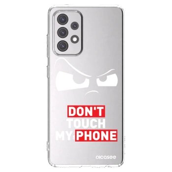 Picasee silikonowe przeźroczyste etui na Samsung Galaxy A52 5G A525F - Cloudy Eye - Transparent