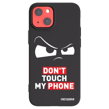 Picasee silikonowe czarne etui na Apple iPhone 13 mini - Cloudy Eye - Transparent