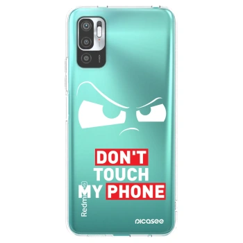 Picasee silikonowe przeźroczyste etui na Xiaomi Redmi Note 10 5G - Cloudy Eye - Transparent