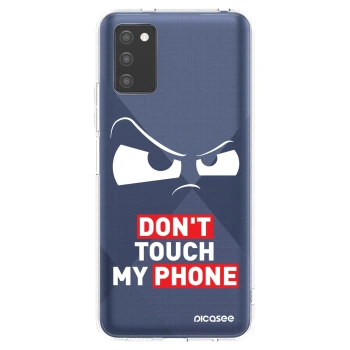 Etui na Samsung Galaxy A03s A037G - Cloudy Eye - Transparent