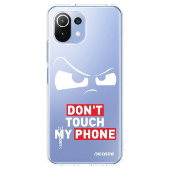 Picasee silikonowe przeźroczyste etui na Xiaomi 11 Lite 5G NE - Cloudy Eye - Transparent