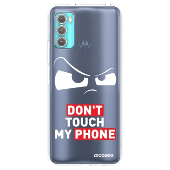 Picasee silikonowe przeźroczyste etui na Motorola Moto G60 - Cloudy Eye - Transparent