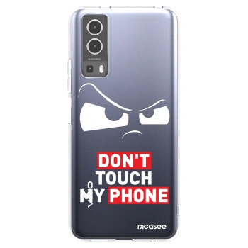 Picasee silikonowe przeźroczyste etui na Vivo Y72 5G - Cloudy Eye - Transparent