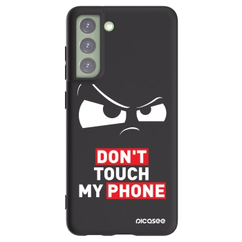 Picasee silikonowe czarne etui na Samsung Galaxy S21 FE 5G - Cloudy Eye - Transparent